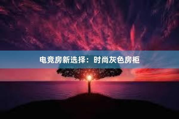 电竞房新选择：时尚灰色房柜